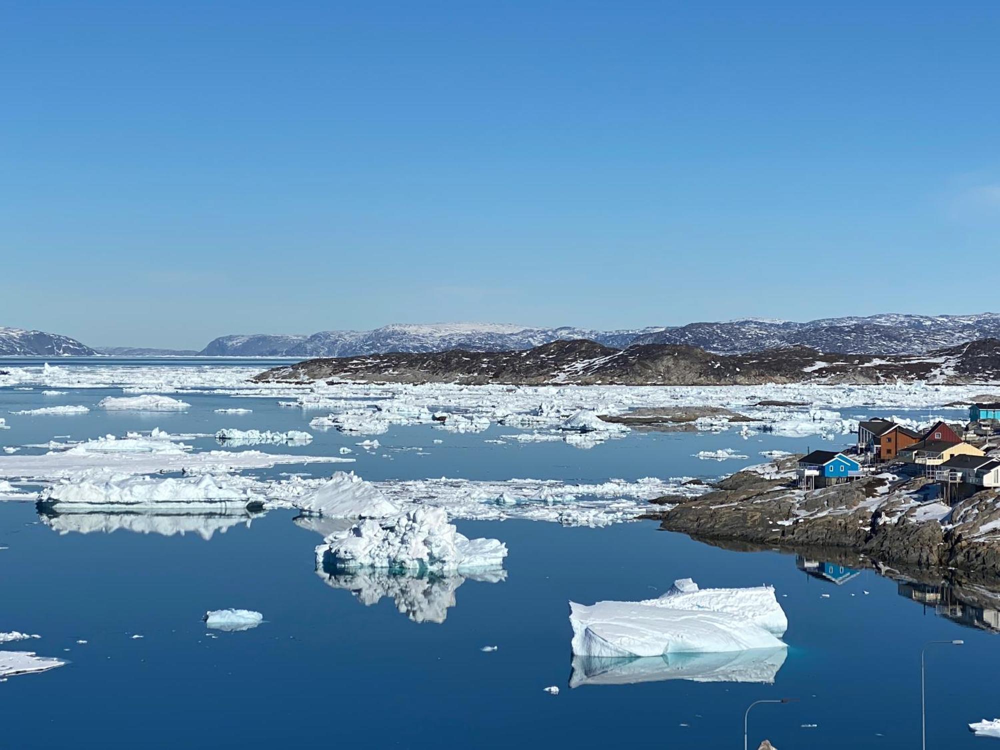 Grand Seaview Vacation House, Ilulissat Villa Bagian luar foto