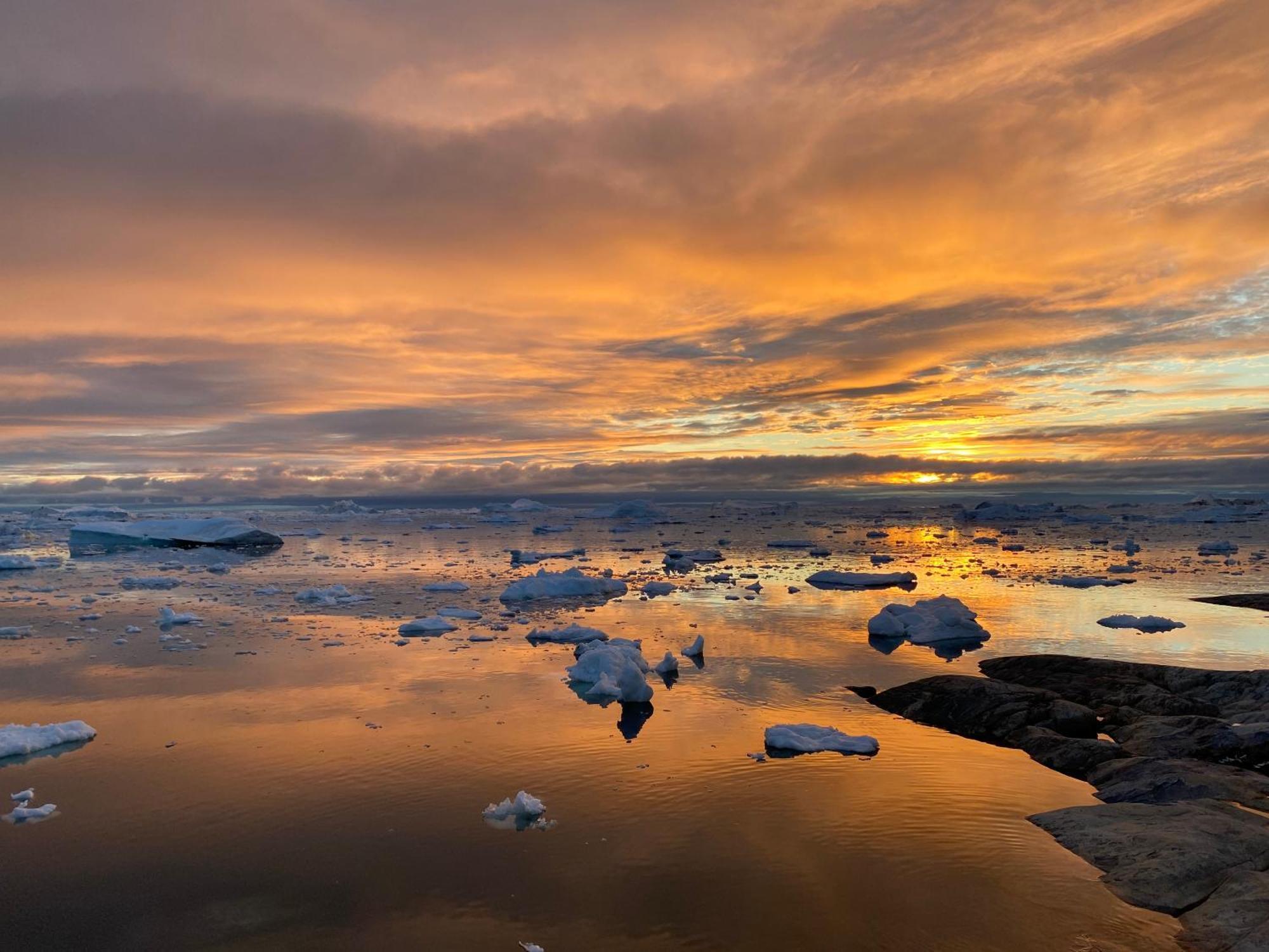 Grand Seaview Vacation House, Ilulissat Villa Bagian luar foto