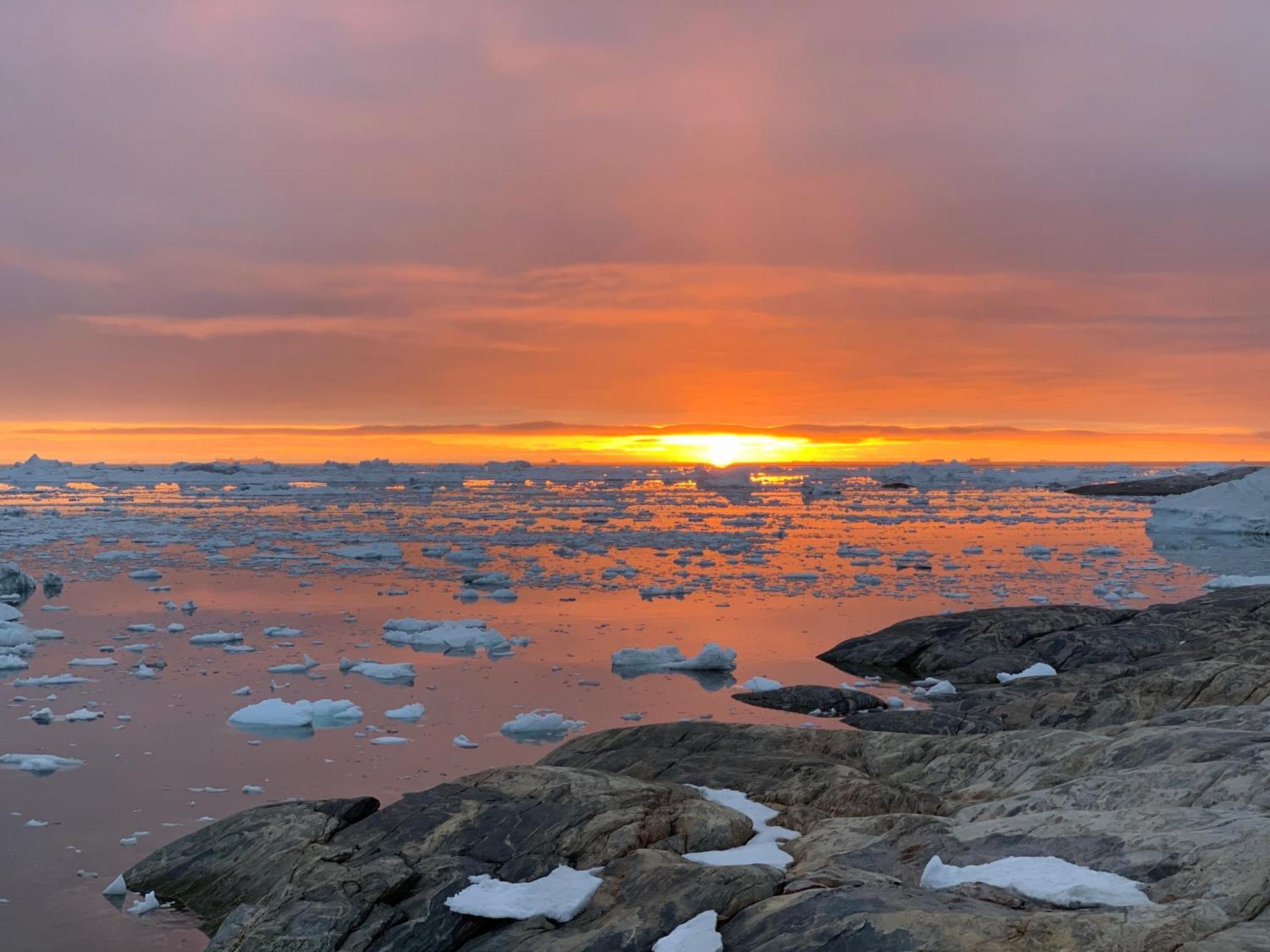 Grand Seaview Vacation House, Ilulissat Villa Bagian luar foto