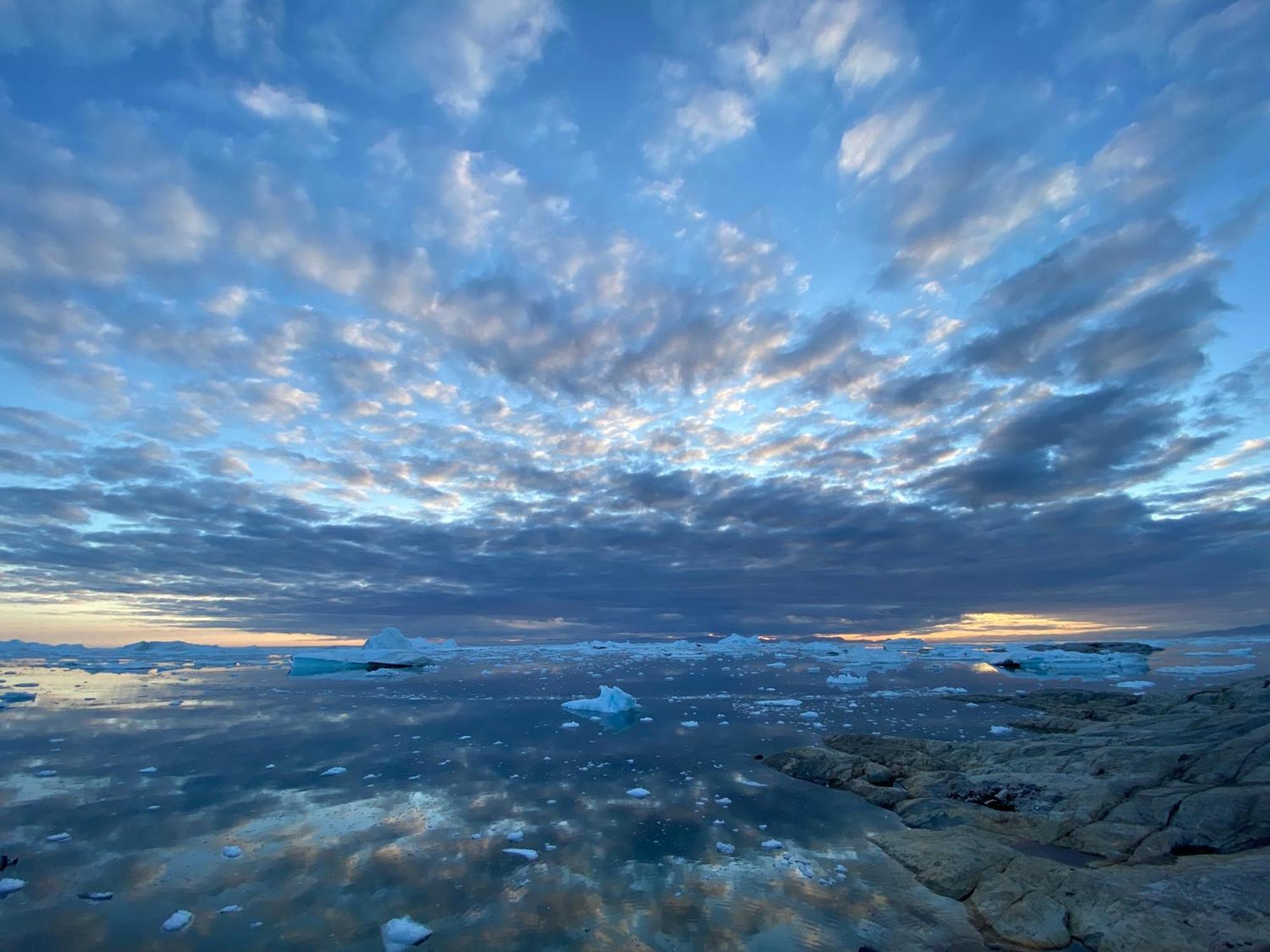 Grand Seaview Vacation House, Ilulissat Villa Bagian luar foto