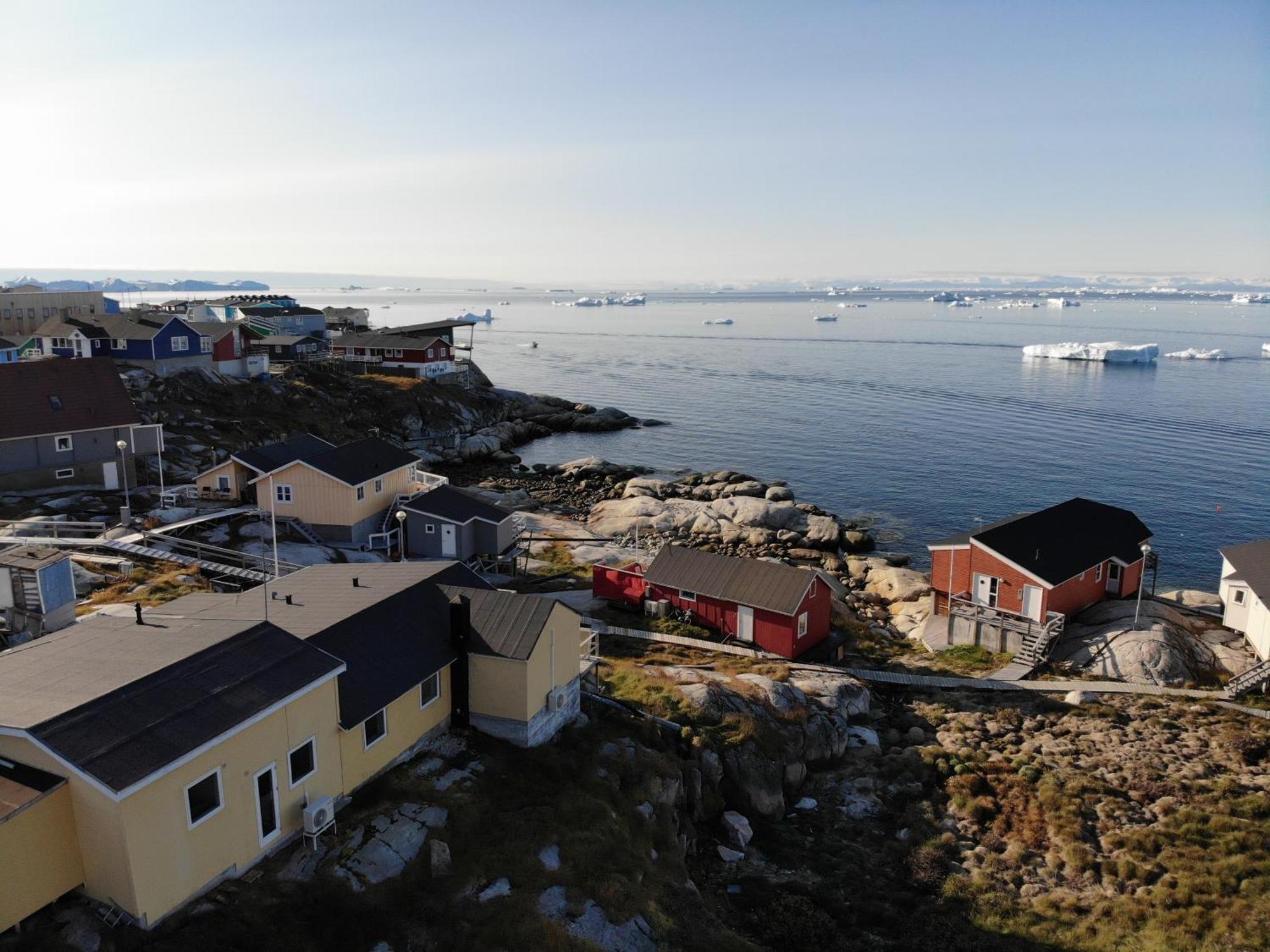 Grand Seaview Vacation House, Ilulissat Villa Bagian luar foto